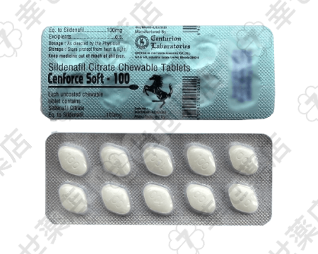 センフォース・ソフト100mg—早く効くED治療薬